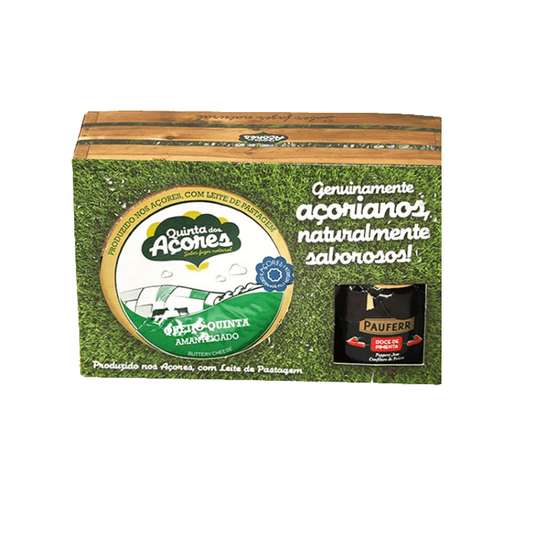 Caixa Queijo Quinta 400gr + Compota