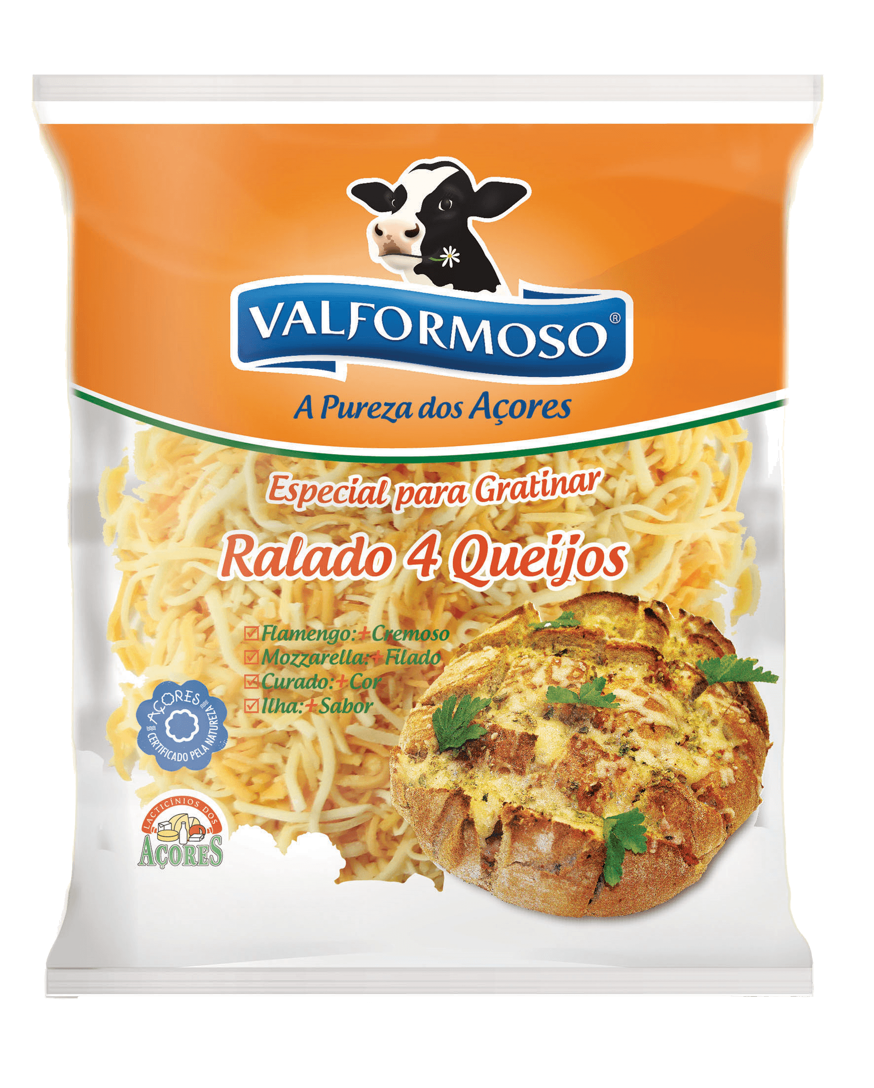 Queijo 4 Queijos Valformoso Ralado 150 gr