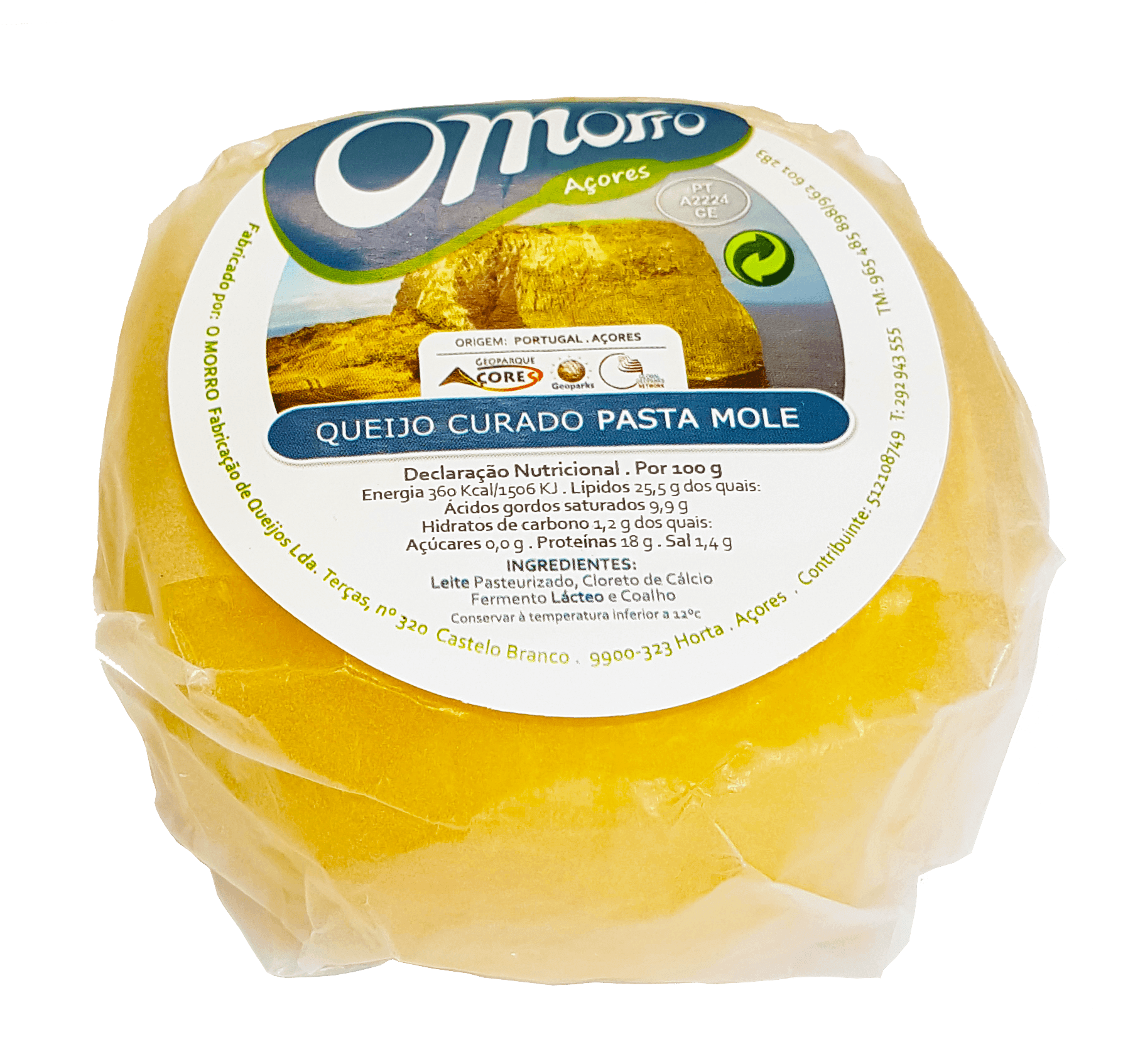 Queijo O Morro Curado Pasta Mole