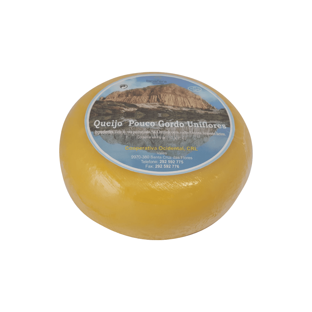 Queijo Pouco Gordo Uniflores 1 Kg (aproximado)